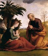 Fra Bartolomeo The Rest on The Flight into Egypt oil painting reproduction